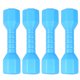 thumbnail image 1 of 4 mancuernas octogonales para niños, equipo de fitness de plástico para exteriores, herramienta de baile para niños, juguete de ejercicio (azul), 1 of 5