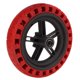 thumbnail image 4 of LYH L009 Cubo de rueda de neumático de scooter eléctrico Piezas de repuesto de neumáticos sólidos que absorben golpes de 8,5 pulgadas para Xiaomi M365 1s Lite Rojo, 4 of 10