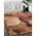 thumbnail image 2 of Ahgly Company Indoor Rectangle Patterned Construction Cone Orange Area Rugs, 3' x 5', 2 of 6