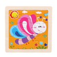 thumbnail image 1 of 1 juego de rompecabezas para niños, bonito aspecto de madera, multifuncional, 1 of 5