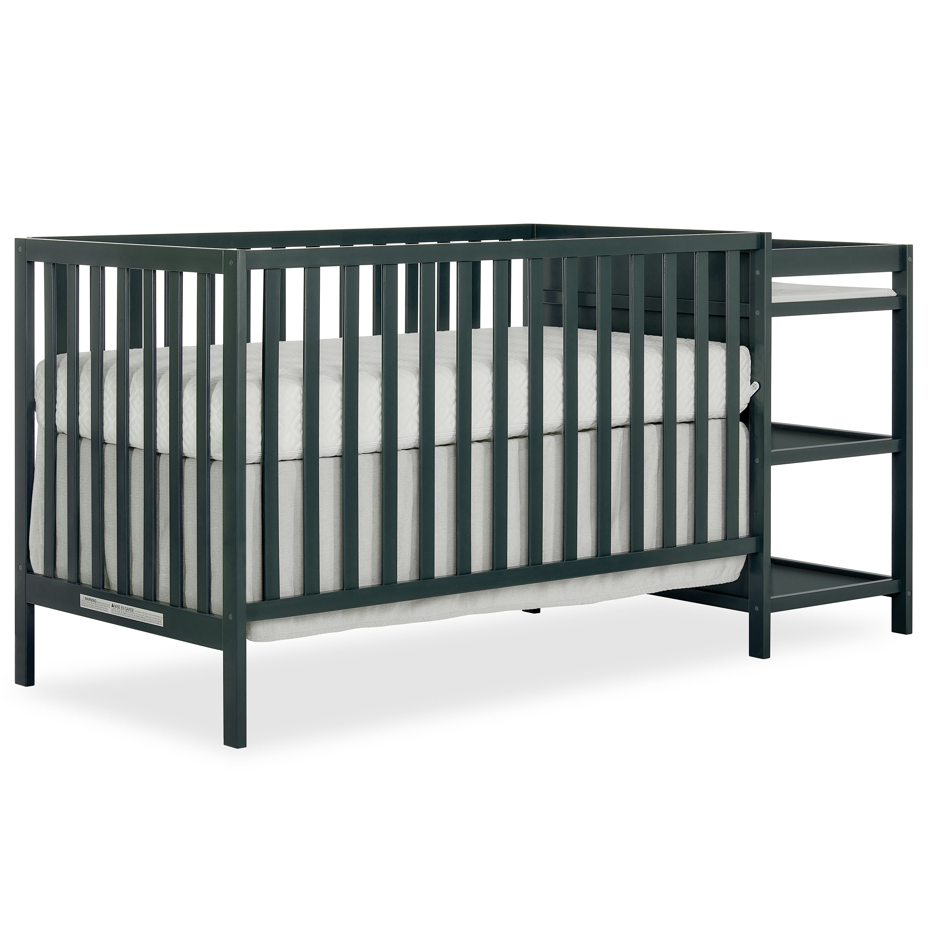 Dream on Me Synergy Convertible Crib and Changer in Olive
