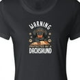 thumbnail image 4 of Inktastic Protected by a Dachshund Dog Women's T-Shirt, 4 of 5