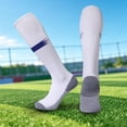 thumbnail image 2 of Kids Knee High Soccer Socks-Toddler Boys or Girls Stripe Team Tube Socks for Sports Uniform, 2 of 4