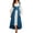 Blue, variant on Dramatic Long Sleeve Square Neck Gothic Halloween Masquerade Ball Gown Medieval Banquet Ball Gown Historical Reenactment Ensemble Summer Renaissance Dress for Women