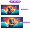 thumbnail image 5 of Retro Surfing Great Pyrenees in Cool Sunglasses Hello Summer Waves Desk Mat Full Keyboard Mouse Pad Pyr Dog Lover Large Mousepad - 10001, 5 of 5