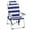 Blue white, variant on Folding Beach Chair, Beach Chairs with 5-Position Recline, 330lbs Folding Backpack Beach Lounge Chairs with Storage Pockets and Removable Pillow for Travel, Pool and Outdoor