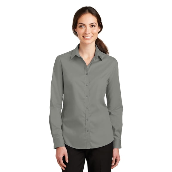 Port Authority Ladies SuperPro Twill Shirt-L663