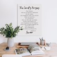 thumbnail image 5 of Inspirational Modern Minimalist Bible Verse Wall Art Decor, The Lord''s Prayer Scripture Wall Decor, Christian Framed Canvas Poster Print 12 x 15 inch Decoration Painting for Home Office, 5 of 5