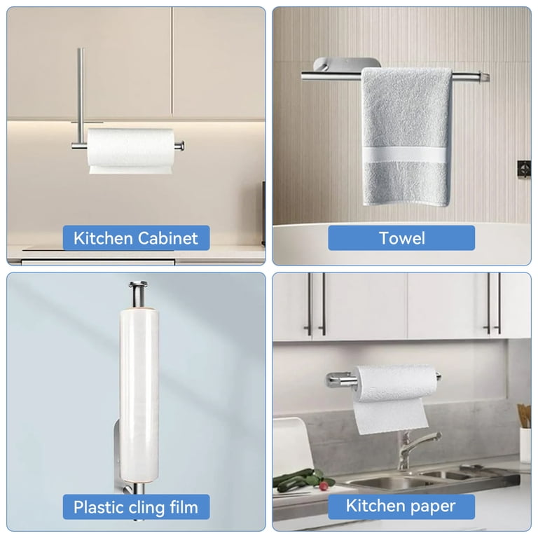 Stainless Steel Wall Mounted Paper Towel Holder photo 5