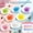 A, variant on DIY Perler Bead Kit - 1000 Piece 7 Color High Transparency Fuse Beads, Jewelry Making Set for Kids Crafts, Includes Glitter Fabric Sheet