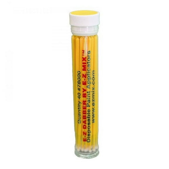 E-Z Mix 78000 E-Z Dabber Precision Paint Applicators, 40 per Tube