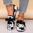 thumbnail image 6 of Willtoo Loafers for Women Square Toe Slip On Flats Fashion Casual Non Slip Walking Shoes with Decorative Bow for Daily Office Wear, 6 of 6