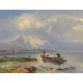 thumbnail image 2 of Carl Franz Emanuel Haunold 24x19 Black Ornate Framed Double Matted Museum Art Print Titled: Home Home After the Hayone, 2 of 5