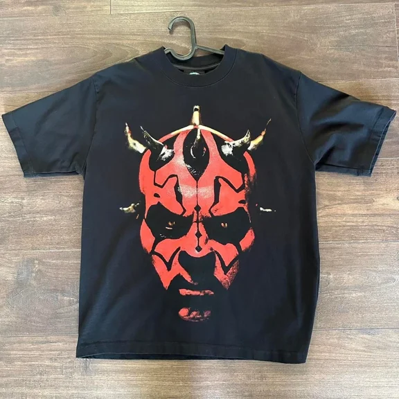 RARE DARTH MAUL RETRO GRAPHIC T-SHIRT S-5XL