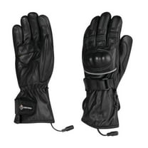 Firstgear Heated Ultimate Touring Gloves (Small, Black)