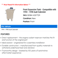 thumbnail image 2 of Front Expansion Tank - Compatible with 1994 - 1998 Audi Cabriolet - Dorman, 2 of 2