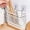 White, variant on Kitchen Utensil Storage Holder,Metal Hanging Mesh Drying Rack Organizer for Fork Chopsticks Tableware Dinner Service Cutlery,Metal Kitchen Countertop Utensil Holder,3.15×8.07×6.3in