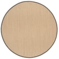 thumbnail image 2 of Safavieh Natural Fiber Jovana Solid Area Rug, Maize/Gray, 8' x 8' Round, 2 of 12