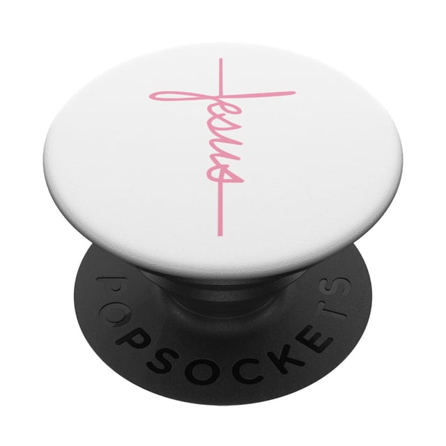 Phone Grip PopSockets Jesus Cross Christian para mujer