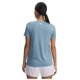 thumbnail image 2 of Camisa Under Armour Tech Twist con cuello en V azul Calm M para mujer, 2 of 2