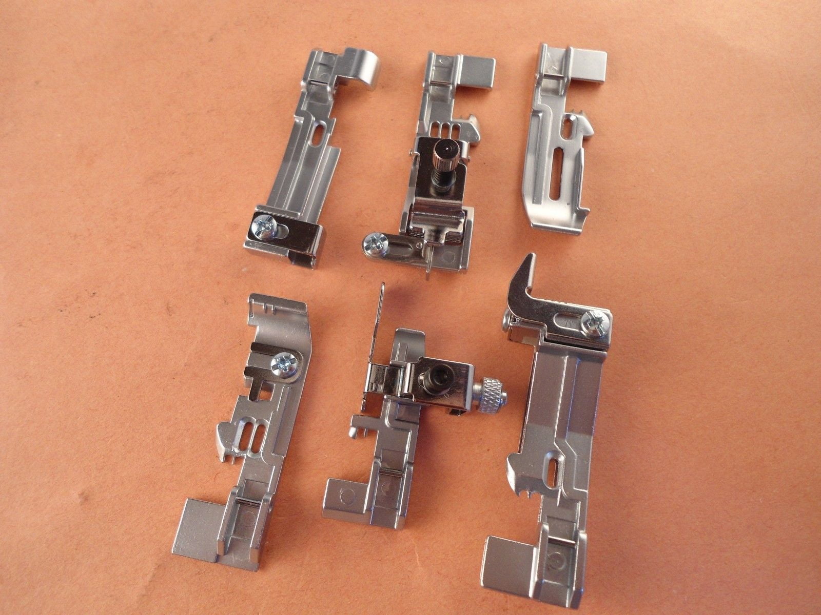 6 Sewing Serger Feet Kit Husqvarna Viking Huskylock S21 , S25