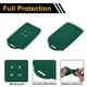 thumbnail image 4 of Funda de llave de coche TPU verde oscuro para Renault Clio - Funda de control remoto de 4 botones, 4 of 6