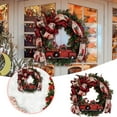 thumbnail image 1 of Boxwood Wreath For Year Round Front Door Featuring Realistic Greenery And Full Shape Ideal For Indoor And Outdoor Use, 1 of 6