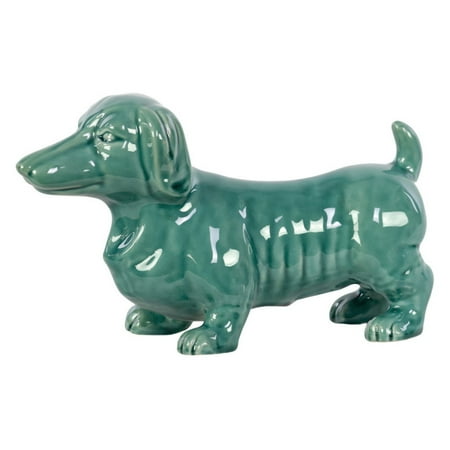 Urban Trends Ceramic Standing Dachshund Dog Figurine