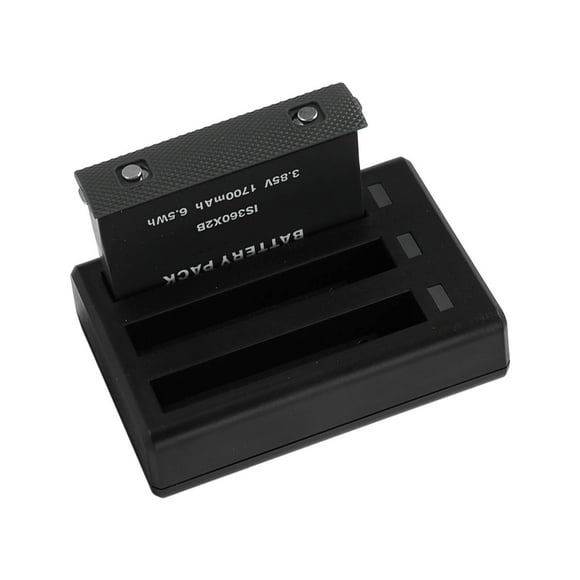 3 Channel Camera Battery , Camera Battery Pack Safe 3.85v 1700mah 6.5Wh Fireproof Short Circuit Rechargeable Lithium Battery for Camera