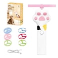 thumbnail image 1 of Cat Fetch Toy, Rechargeable Flying Disc Launcher with 6 Flying Discs, Cat Interactive Hunting Toys for Outdoor & Indoor, 1 of 9