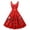Red, variant on Ecqkame Christmas Dresses for Women Vintage Sleeveless Cocktail DressWomen Casual Christmas Printed Sleeveless Draw Back Red M