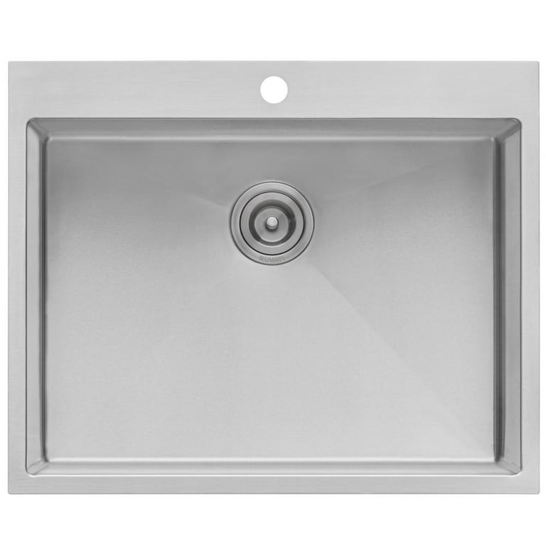 yuri　27cm Ruvati Laundry Utility Sink 27 x 22 x 12 inch Rounded
