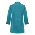 thumbnail image 2 of Panda Uniform Medical Lab Wear for Women, Doctor Coat, 2XL, Teal, 2 of 8