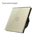 thumbnail image 2 of Single Touch Switch for LED Lamp/Incandescent Bulb 1Gang 1way Touch Light Switch, 2 of 9