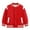 Red, variant on Kids Varsity Jackets Girls Boys Baseball Jacket Lightweight Bomber Coat School Outwear with Pocket(Red,1-2 Years)
