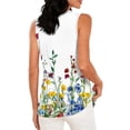thumbnail image 5 of LYEAA Womens Tank Tops Plus Size Sleeveless Crewneck Loose Tunic Shirts Print Summer Pullover Tees Casual Clothes, 5 of 6