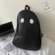 thumbnail image 5 of Mochilas de Halloween fantasma japonesas divertidas mujeres hombres estudiante escuela bolsas (negro) Likrtyny Para estrenar, 5 of 9