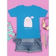 thumbnail image 3 of Spooky Night. Cute Sleepy Ghost T-Shirt Juniors -Image by Shutterstock,  Small, 3 of 4