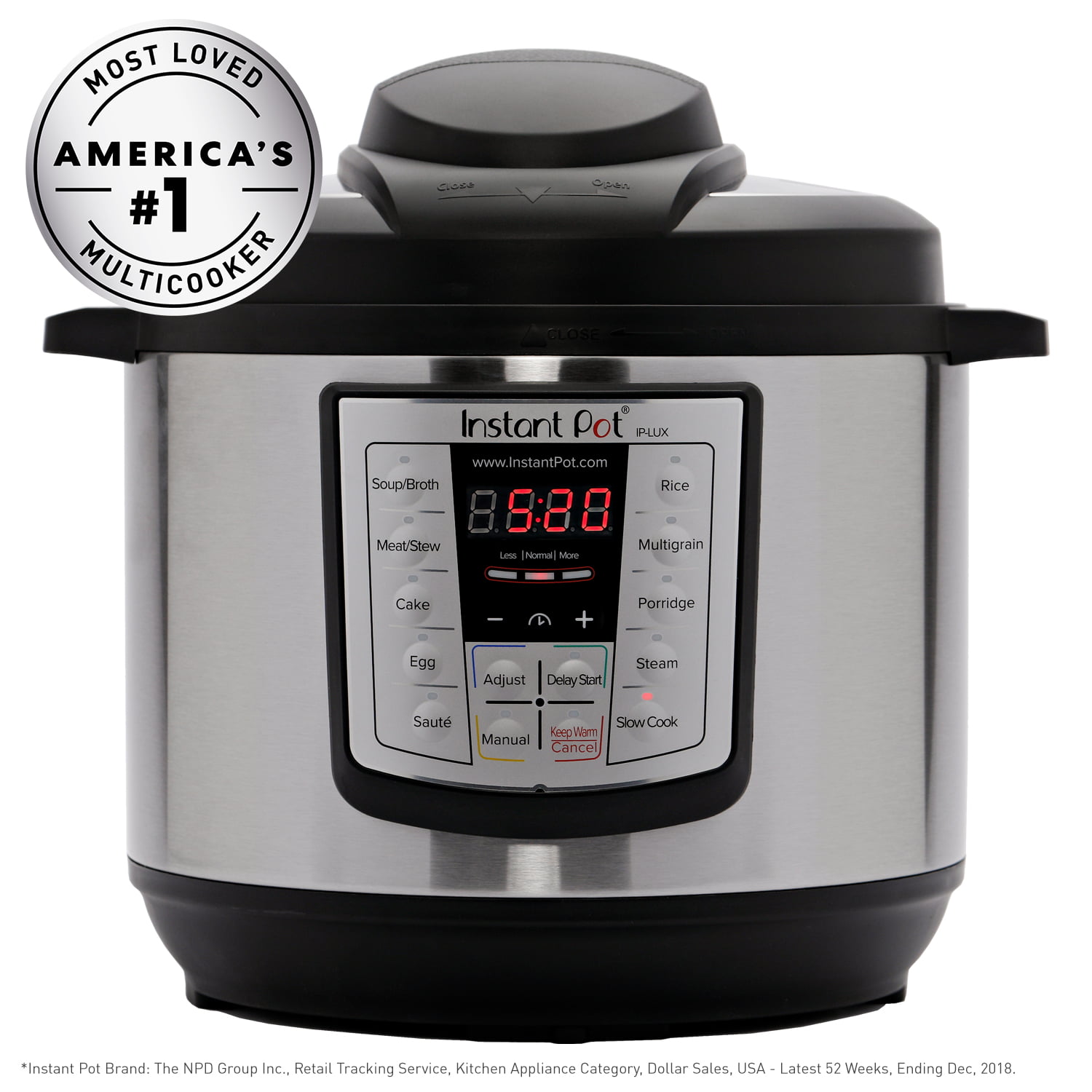 Instant Pot IPLUX60V3 6Qt 6-in-1 Electric Pressure Cooker for sale online 