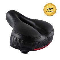 Ipow Comfort Bike Seat For Women Or Men Wide Bicycle Saddle