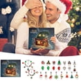 thumbnail image 1 of Caja sorpresa de Adviento Fiudx Navidad 24 piezas pulsera navideña combinada DIY, 1 of 7