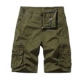 thumbnail image 3 of Pantalones cortos holgados de verano para hombre, talla europea, con múltiples bolsillos, cinco puntos, 3 of 5