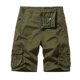 thumbnail image 3 of Pantalones cortos holgados de verano para hombre, talla europea, con múltiples bolsillos, cinco puntos, 3 of 5