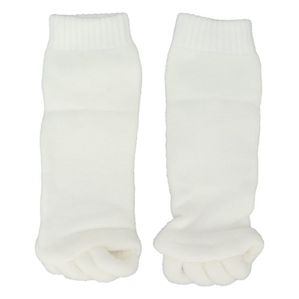 Calcetines de alineación de pies, separador profesional de cinco dedos, calcetines deportivos con separador de dedos, alivio del dolor, calcetines separadores de dedos, máxima confiabilidad
