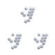 thumbnail image 1 of Perlas de imitación Jumpingount 50 Uds agujero suelto Blanco Beige cuentas accesorios de joyería materiales, 1 of 6