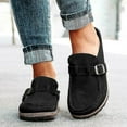 thumbnail image 5 of Women Casual Comfy Clogs Suede Slip On Sandals Summer Home Office Shoes, 5 of 5