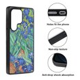 thumbnail image 2 of WIRESTER Shockproof Soft Rubber Cover Case for Samsung Galaxy S25 Ultra 6.8" 2025, Irises Vincent Van Gogh, 2 of 5