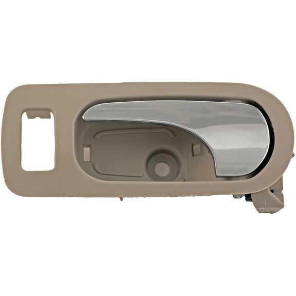 Dorman 81828 Front Driver Side Interior Door Handle for Specific Buick Models, Chrome Lever; Gray Housing
