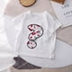 thumbnail image 1 of Camiseta de Hello Kitty para niños y niñas, playera Kawaii con combinación de letras y nombres, ropa informal con dibujos animados de Anime, 1 of 4