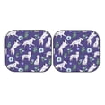 thumbnail image 7 of Balery 2 Piece Cute Dog Car Windshield Sun Shade|Foldable Front Windshield Shade for Car Front Window for Most Sedans SUV Truck-Medium, 7 of 7